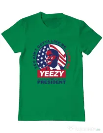 Tricou ADLER barbat I like me Verde mediu