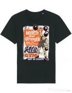 Tricou STANLEY STELLA barbat Retro Gym Negru