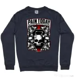 Bluza ADLER barbat Pain today power tomorrow Denim inchis
