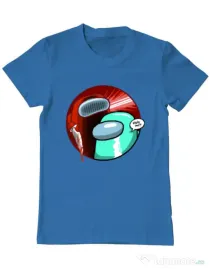 Tricou ADLER barbat Behind you Albastru azuriu