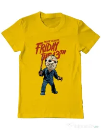 Tricou ADLER barbat Friday Galben
