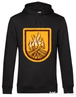 Hoodie barbat cu gluga Bonfire Negru