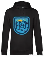 Hoodie barbat cu gluga Great nature Negru