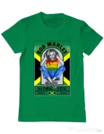 Tricou ADLER barbat Jamaica Verde mediu