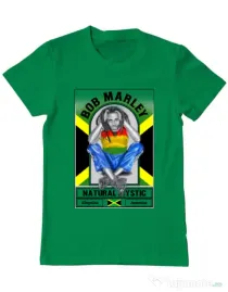 Tricou ADLER barbat Jamaica Verde mediu