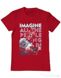 Tricou ADLER barbat Imagine Rosu