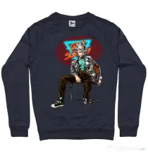 Bluza ADLER barbat Sanchez Denim inchis