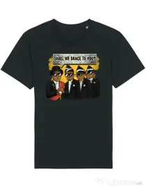 Tricou STANLEY STELLA barbat Dance meme Negru