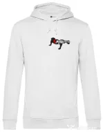 Hoodie barbat cu gluga 5 minute Alb