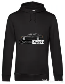 Hoodie barbat cu gluga !90E EVO Negru