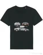 Tricou STANLEY STELLA barbat Ferrari Testarosa Negru