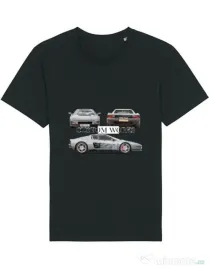 Tricou STANLEY STELLA barbat Ferrari Testarosa Negru