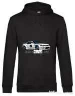 Hoodie barbat cu gluga S15 Rocket Bunny Negru