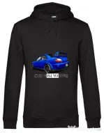 Hoodie barbat cu gluga WRX STI Negru