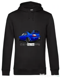 Hoodie barbat cu gluga WRX STI Negru