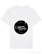 Tricou STANLEY STELLA barbat Big CW Logo Alb