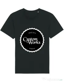 Tricou STANLEY STELLA barbat Logo Custom Works Negru
