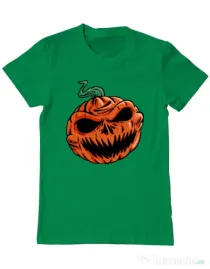 Tricou personalizat barbat Pumpkin Verde mediu