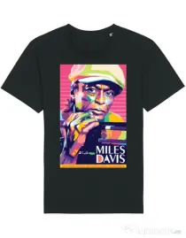 Tricou STANLEY STELLA barbat Miles Davis Negru
