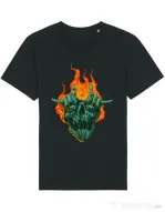 Tricou STANLEY STELLA barbat METAL HEADS Negru