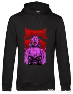 Hanorac barbat cu gluga MADNESS Negru