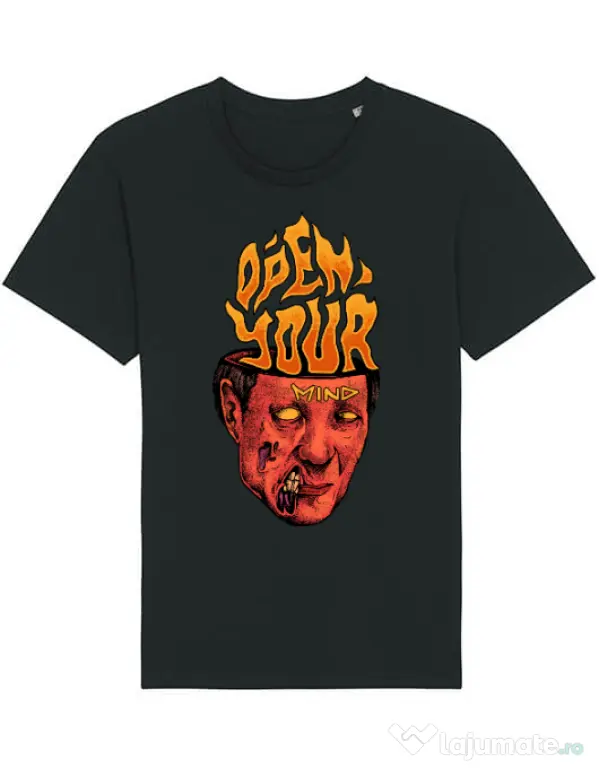 Tricou STANLEY STELLA barbat OPEN YOUR MIND Negru