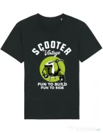 Tricou STANLEY STELLA barbat SCOOTER VINTAGE Negru