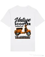 Tricou STANLEY STELLA barbat SCOOTER SPEEDSTAR Alb