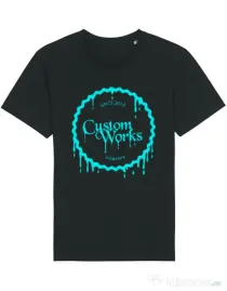 Tricou STANLEY STELLA barbat CW Logo baby blue Negru