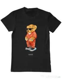 Tricou personalizat barbat Cool prisoner Negru