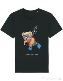 Tricou STANLEY STELLA barbat Bear Snorkeling Negru