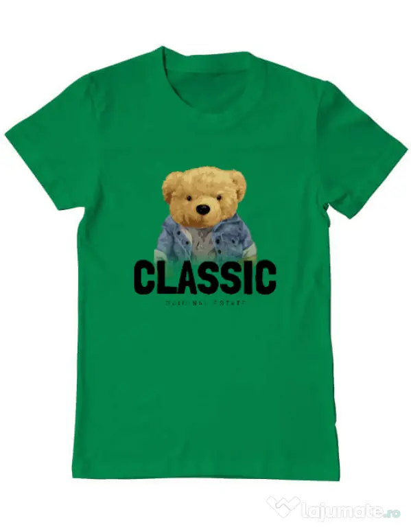 Tricou personalizat barbat Classic Verde mediu