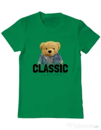 Tricou personalizat barbat Classic Verde mediu