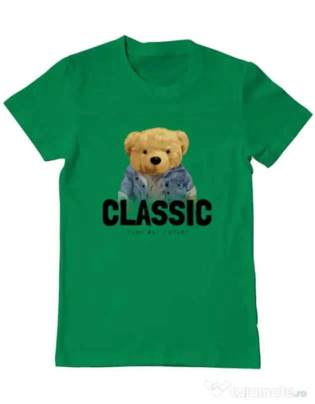 Tricou personalizat barbat Classic Verde mediu