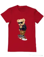 Tricou personalizat barbat Skate Rosu