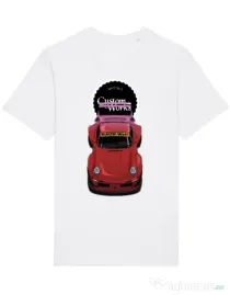 Tricou STANLEY STELLA barbat RWB Red Porsche Alb