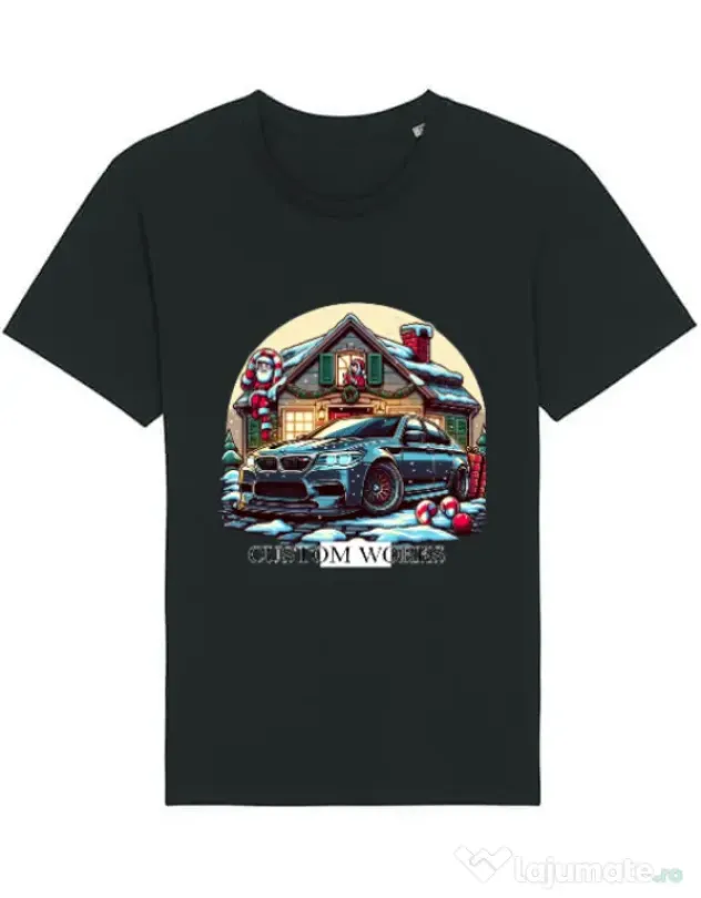 Tricou STANLEY STELLA barbat CW Christmas Series #45 Negru