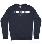 Bluza personalizata barbat IQ tricou cu mesaj | CreativeSheep Denim inchis