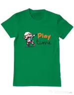 Tricou personalizat barbat Play Time Verde mediu