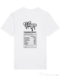 Tricou STANLEY STELLA barbat Zodiac | Fecioara Alb