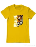 Tricou personalizat barbat WildLife (dark) Galben