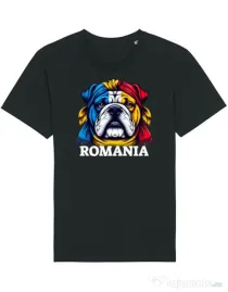 Tricou STANLEY STELLA barbat BULLDOG ROMANIA Negru