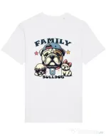 Tricou STANLEY STELLA barbat BULLDOG 16 Alb