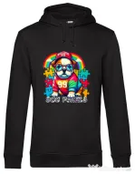 Hanorac barbat cu gluga BULLDOG 101 Negru