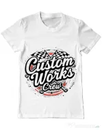 Tricou personalizat barbat oversize CW20252 Alb