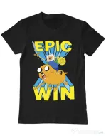 Tricou ADLER barbat Epic win Negru