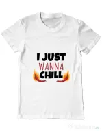 Tricou ADLER barbat I just wanna chill Alb