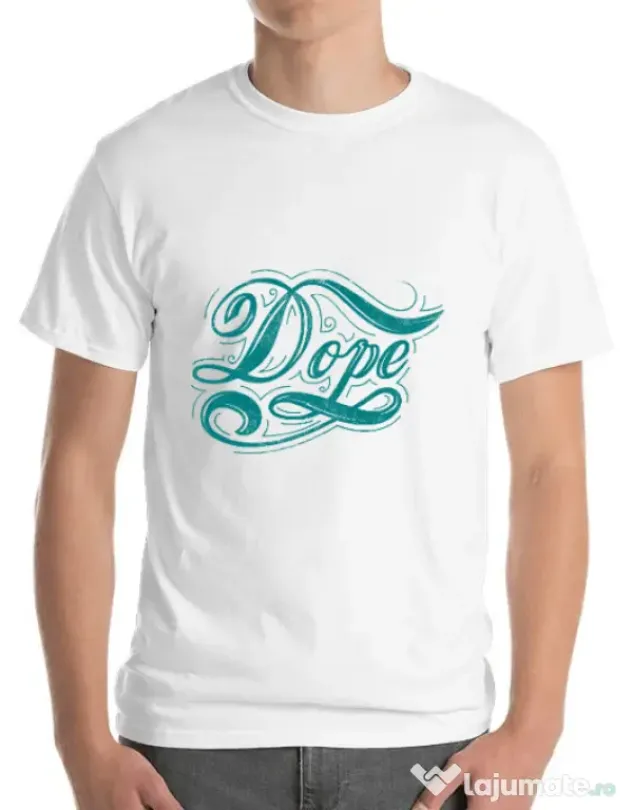 Tricou ADLER barbat Dope Alb
