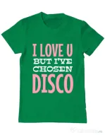Tricou ADLER barbat I’ve chosen disco Verde mediu