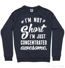 Bluza ADLER barbat Concentrated awesome Denim inchis